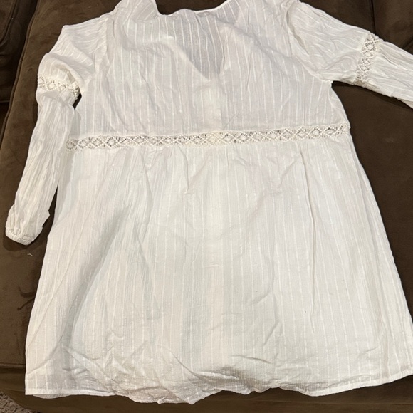 Fun White Gauze Dress/Cover-Up - Picture 9 of 9